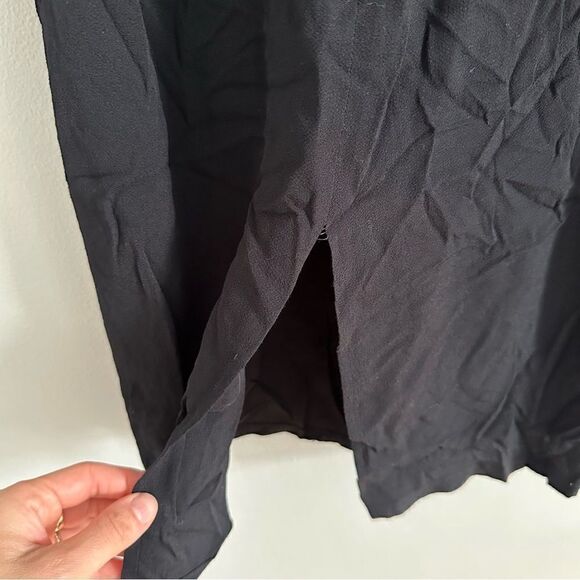 Reformation Prue Dress Black - Picture 6 of 7